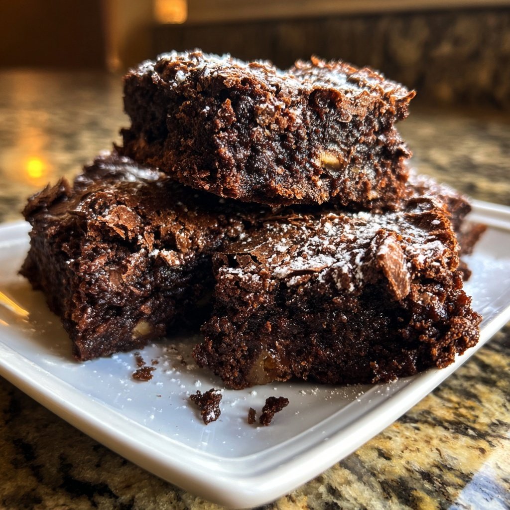Cottage Cheese Brownies with Dates