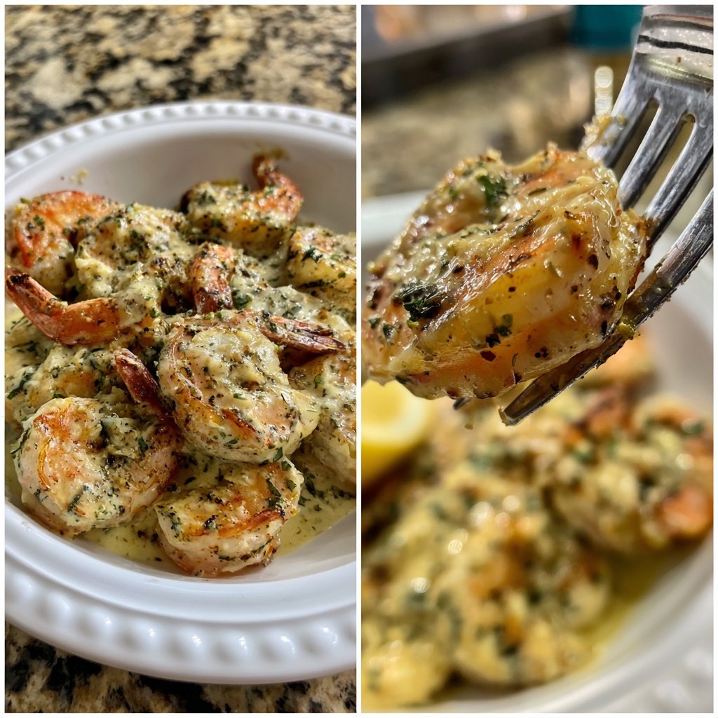 Easy Creamy Garlic Shrimp (15 Minutes)