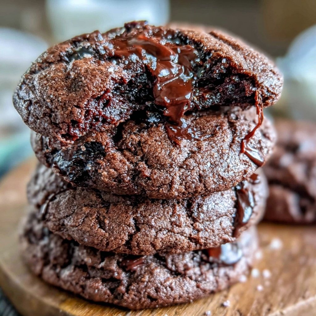 Brownie Mix Espresso Chocolate Cookies