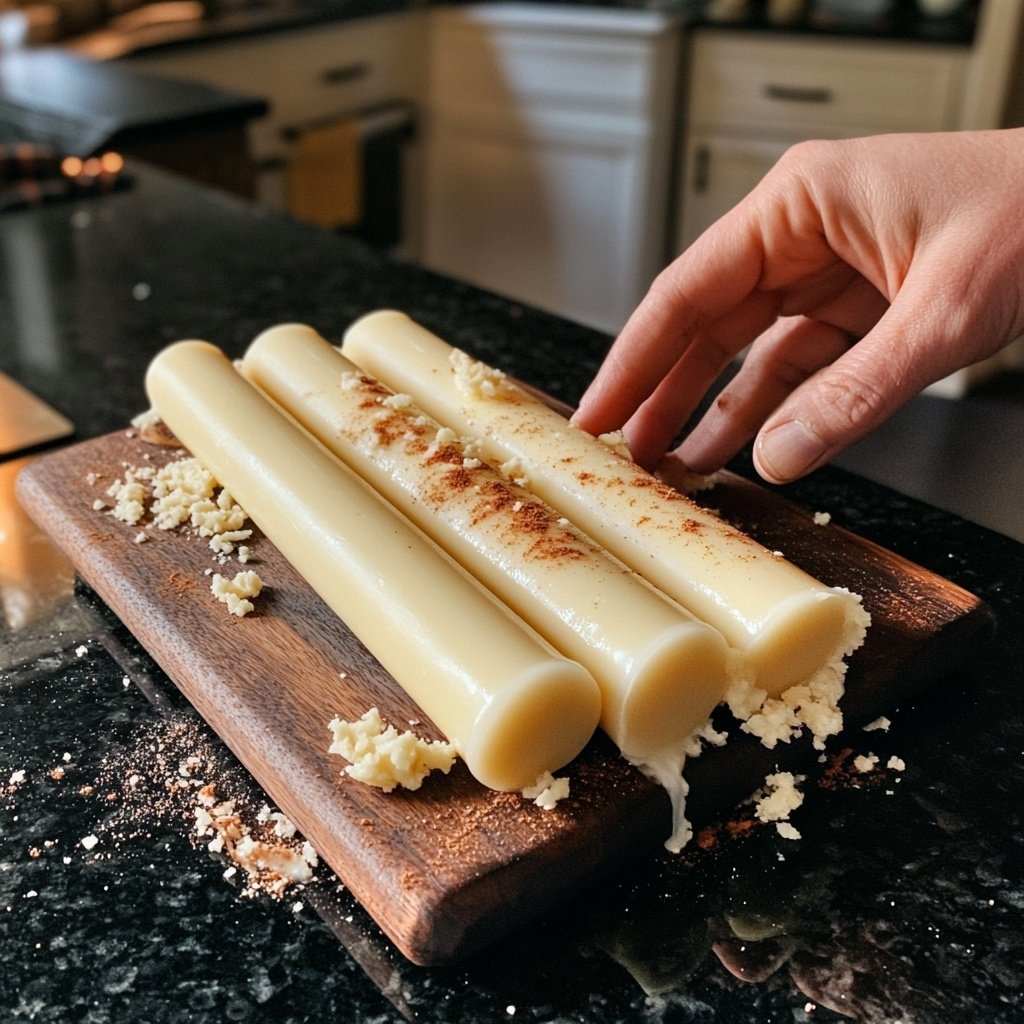 Edible Christmas Candles