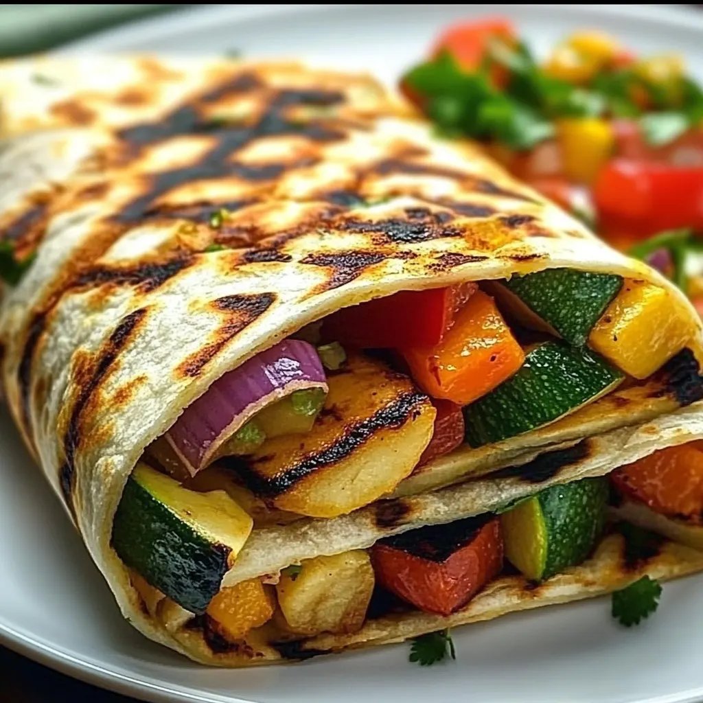 Easy Grilled Veggie Wraps: A Healthy & Flavorful Meal!