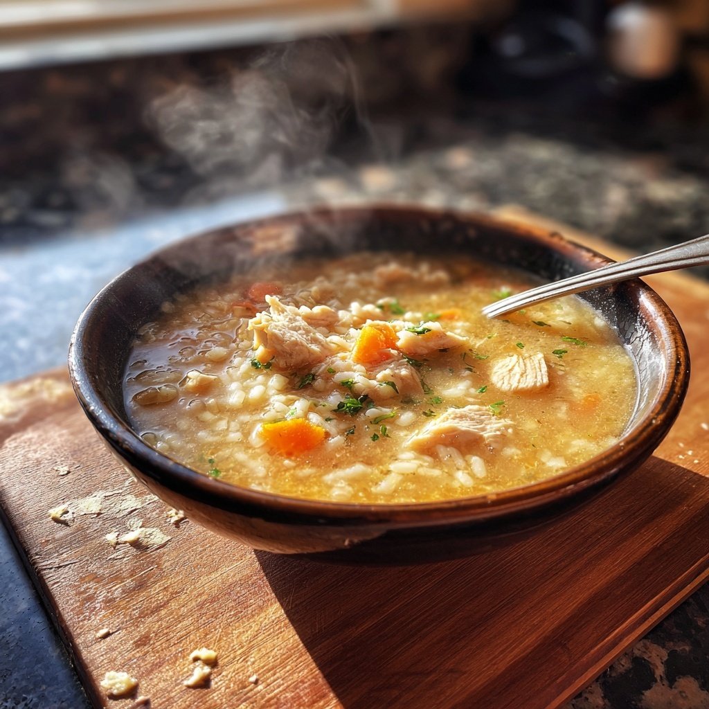Chicken And Rice Comfort Soup