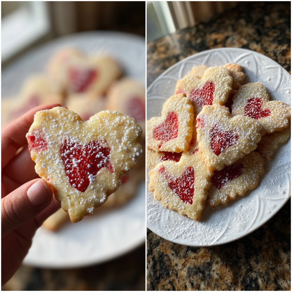 Spring Strawberry Sugar Cookies